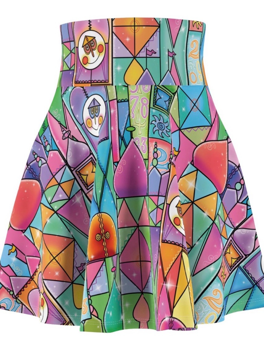 It’s a small world Skater Skirt